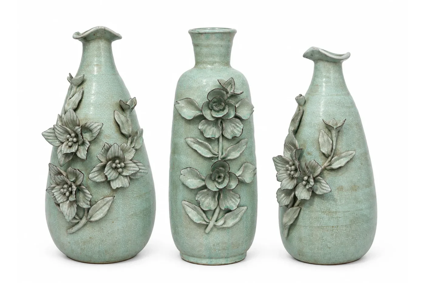 Mobilier Fleur Céladon — vue de face