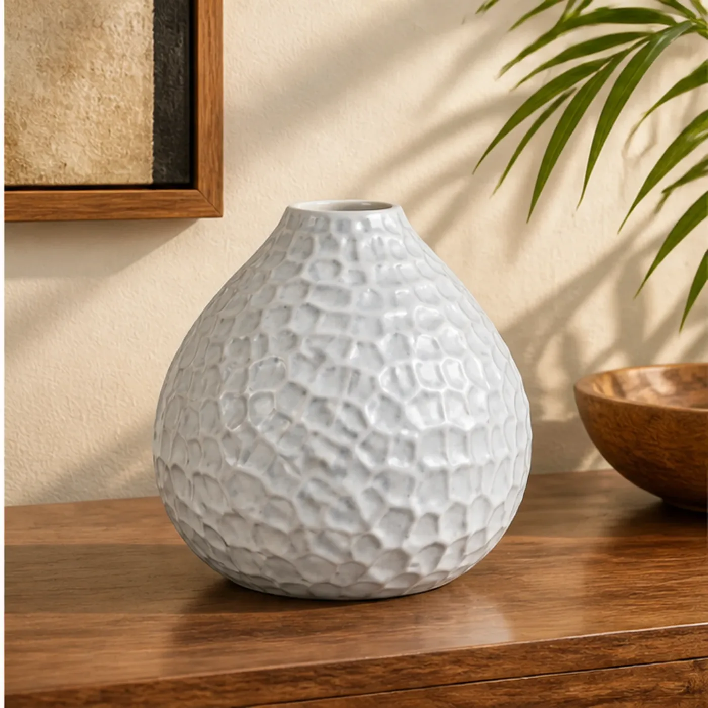 Mobilier Galet Blanc — en situation