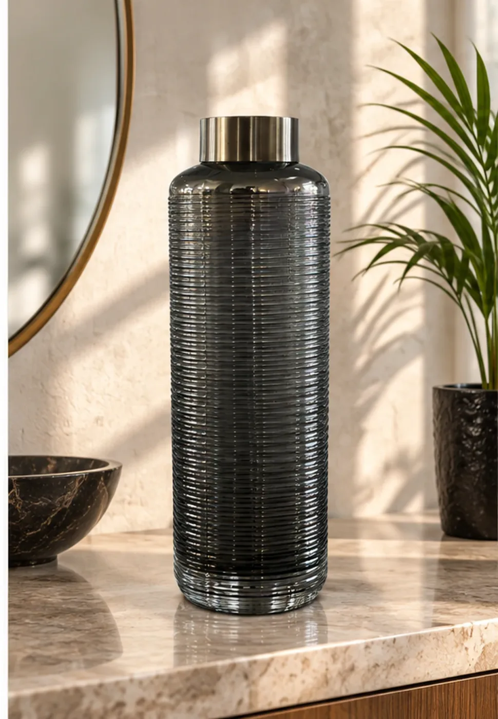 Mobilier Cylindre Noir — en situation