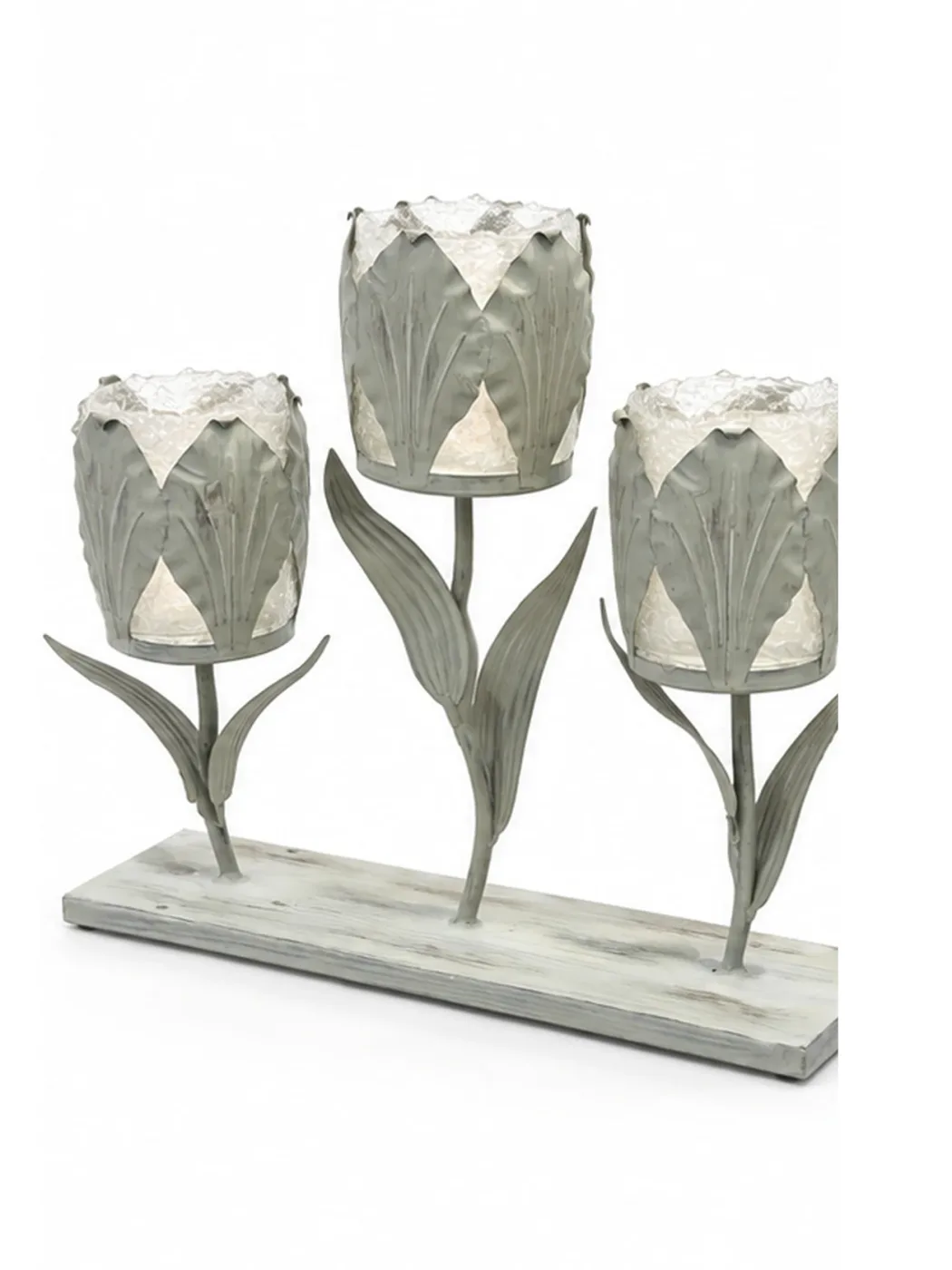 Mobilier Tulipes Métal — vue trois-quarts