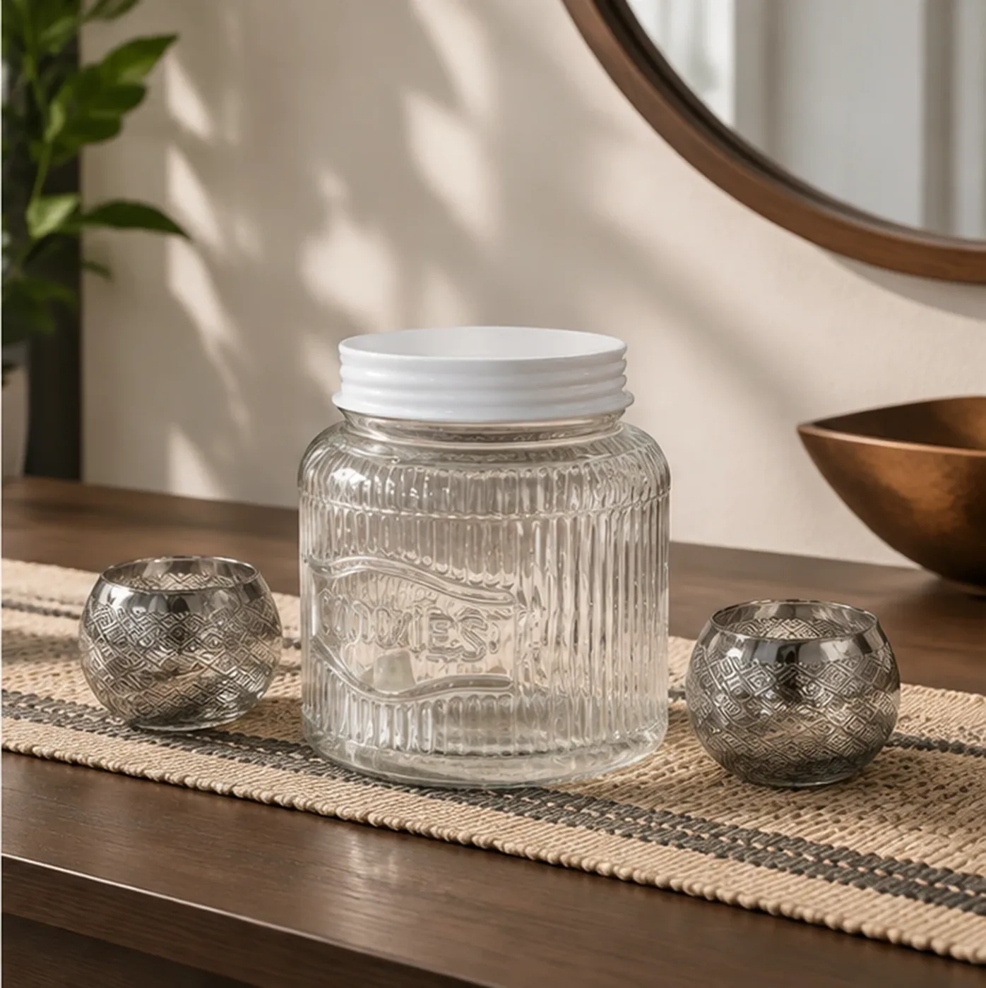 Mobilier Lueur Verre — en situation