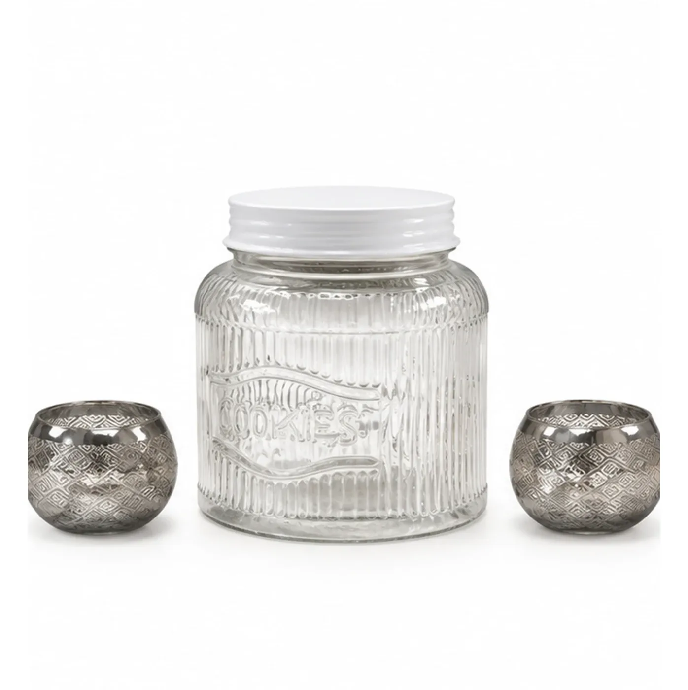 Mobilier Lueur Verre — vue de face