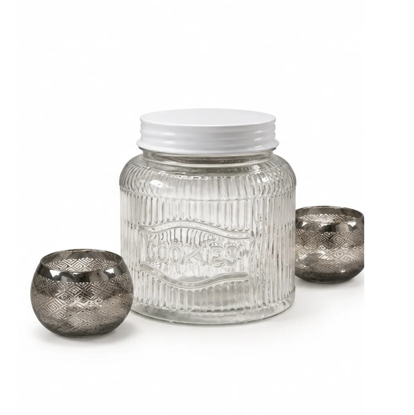Mobilier Lueur Verre — vue trois-quarts