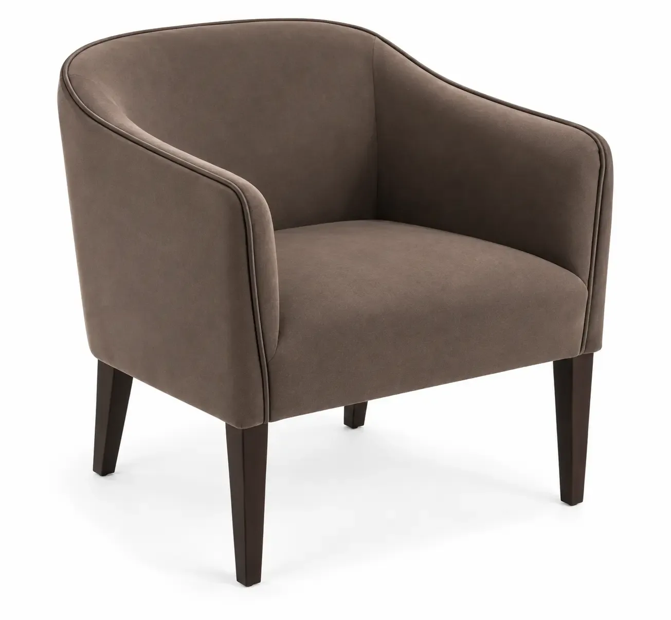 Fauteuil Conca — vue trois-quarts
