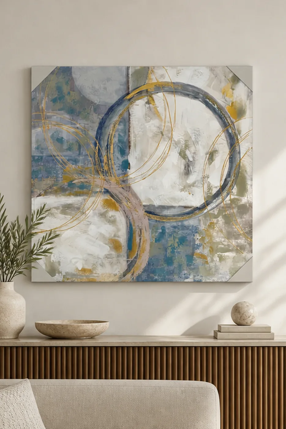 Tableau décoratif Orbites — en situation