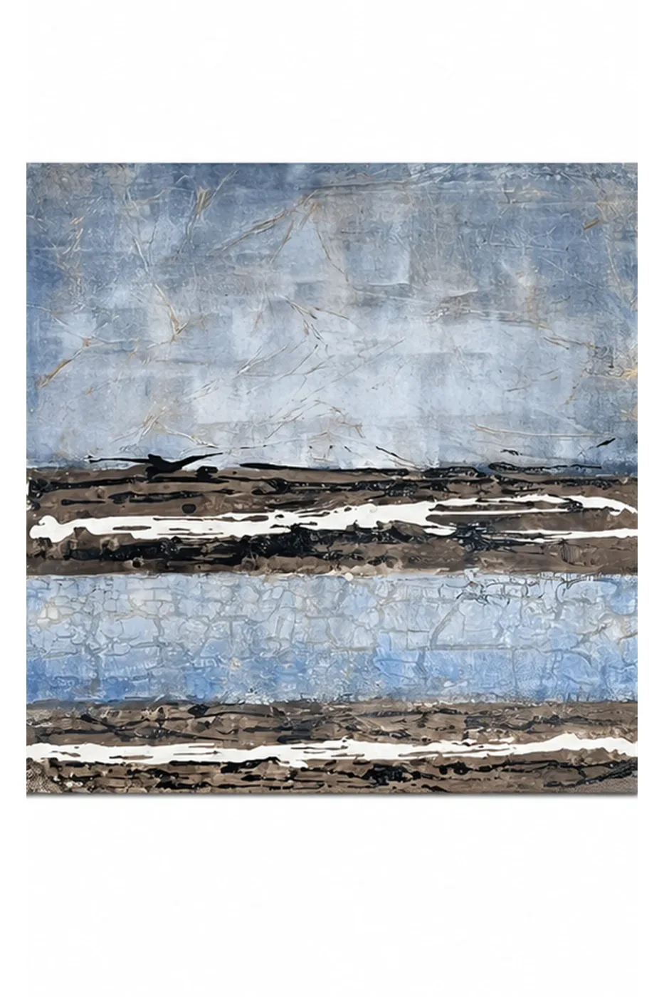 Tableau décoratif Horizon Bleu — vue de face
