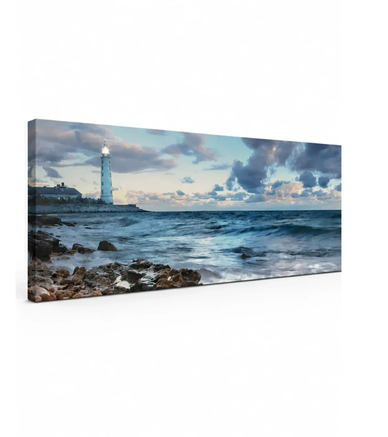 Tableau décoratif Horizon Marin — vue trois-quarts