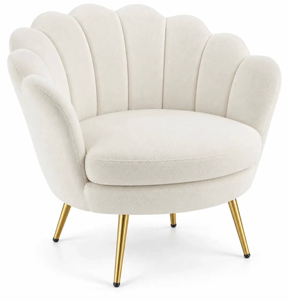 Fauteuil Conchiglia — Fauteuil 006 — vue trois-quarts