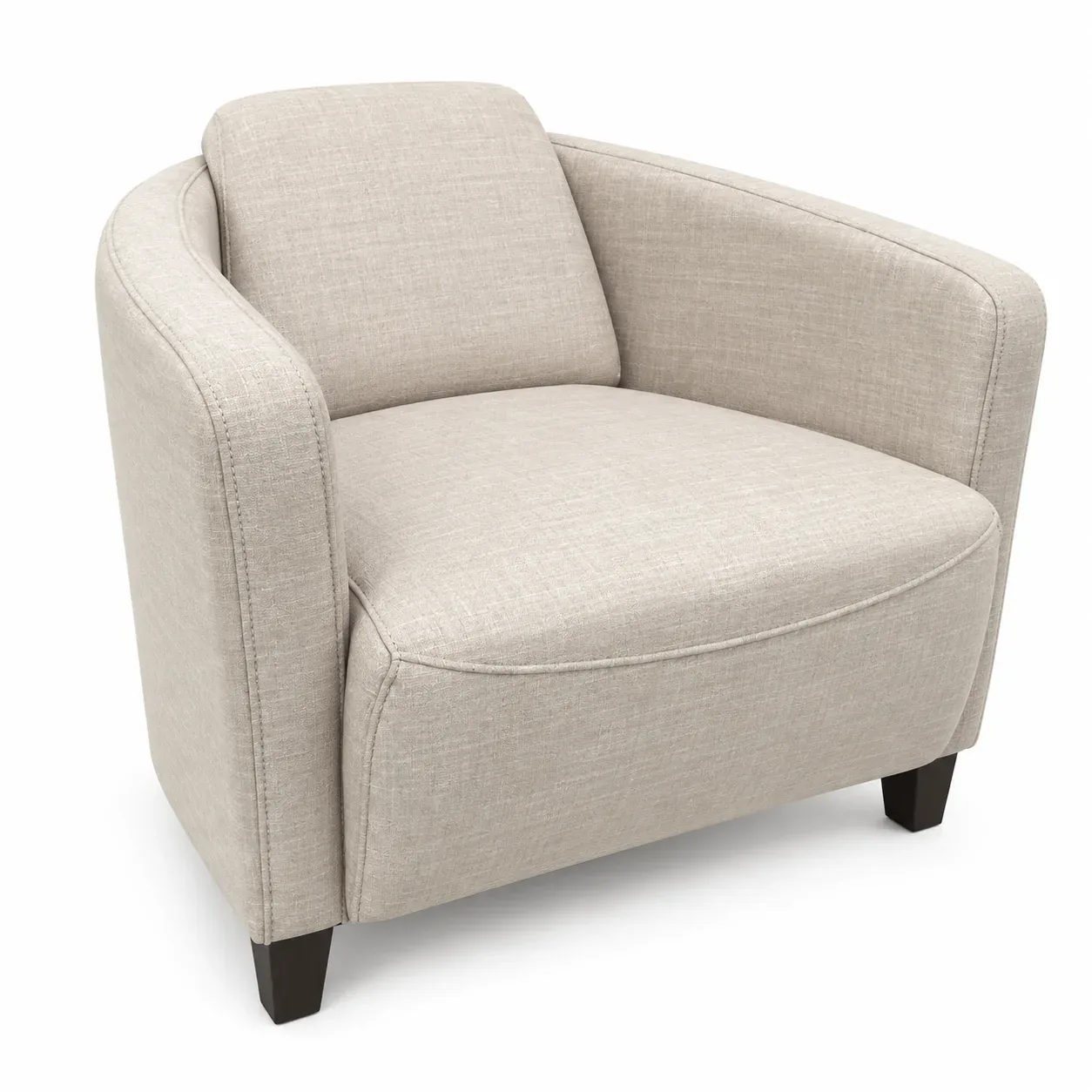Fauteuil Conchiglia — Fauteuil 012 — vue trois-quarts