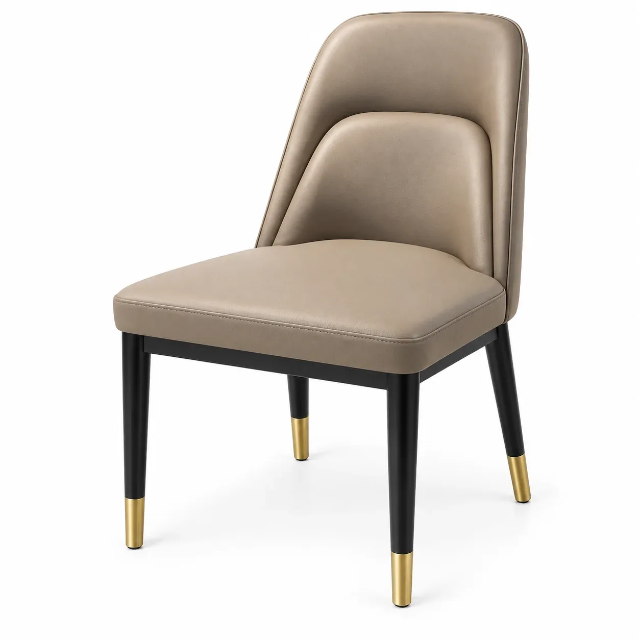 Chaise Sabbia — vue trois-quarts