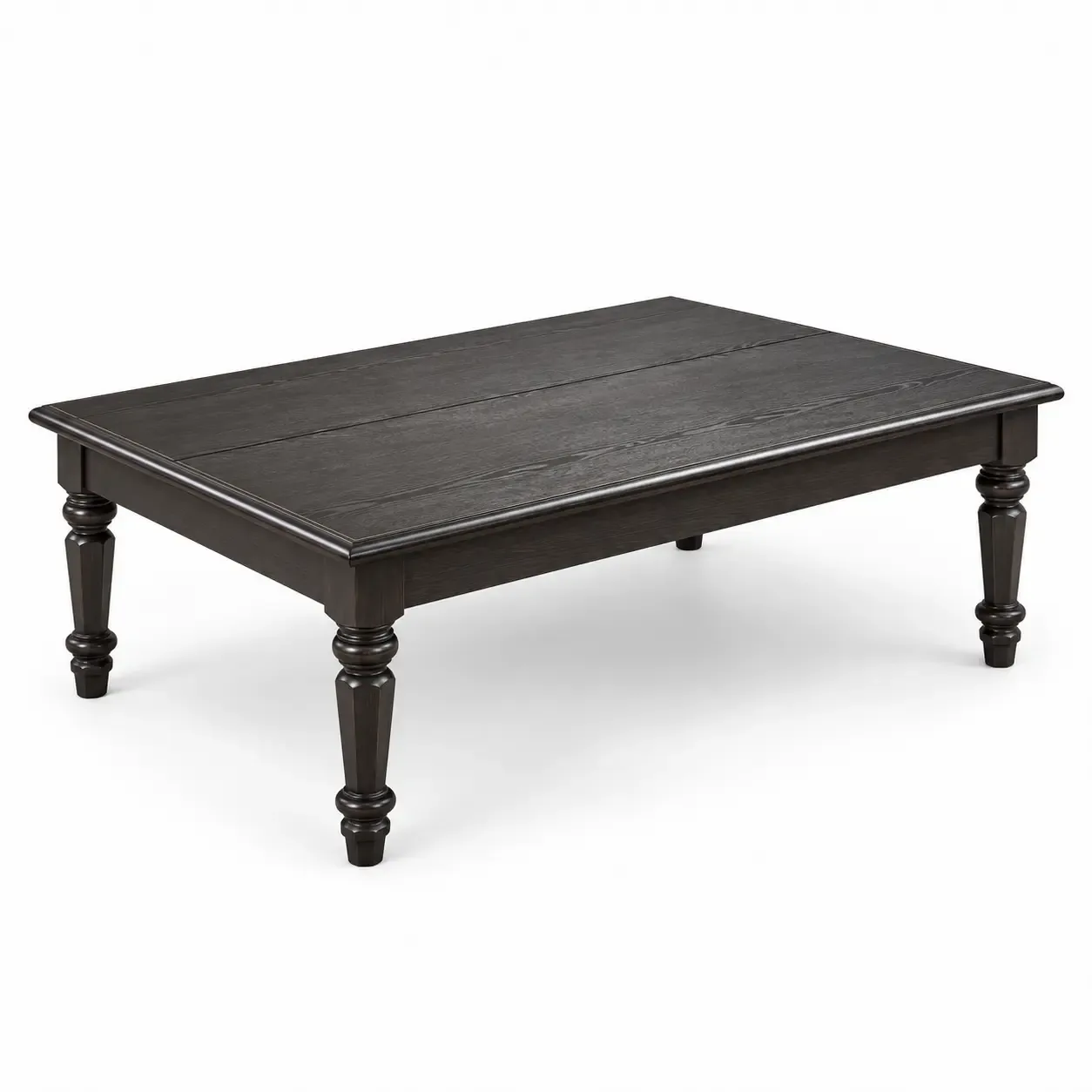 Table centrale Heritage — vue trois-quarts