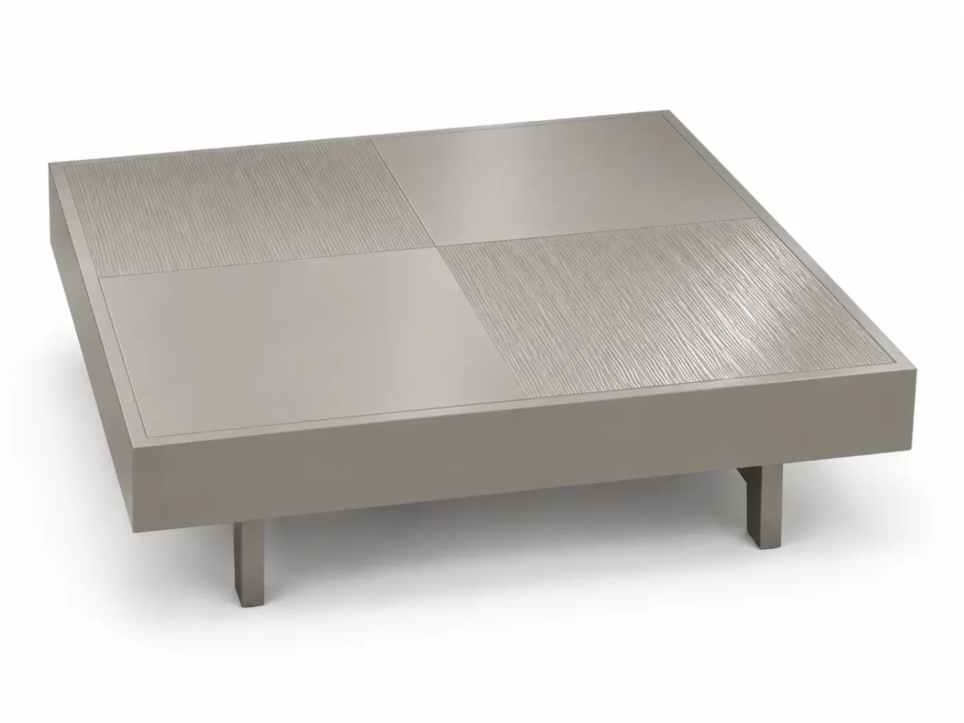 Table centrale Quadro — Table centrale — vue trois-quarts