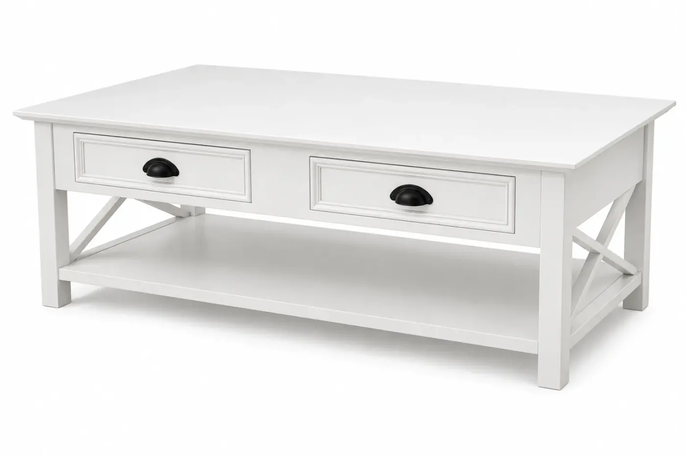 Table centrale Bellina — vue trois-quarts