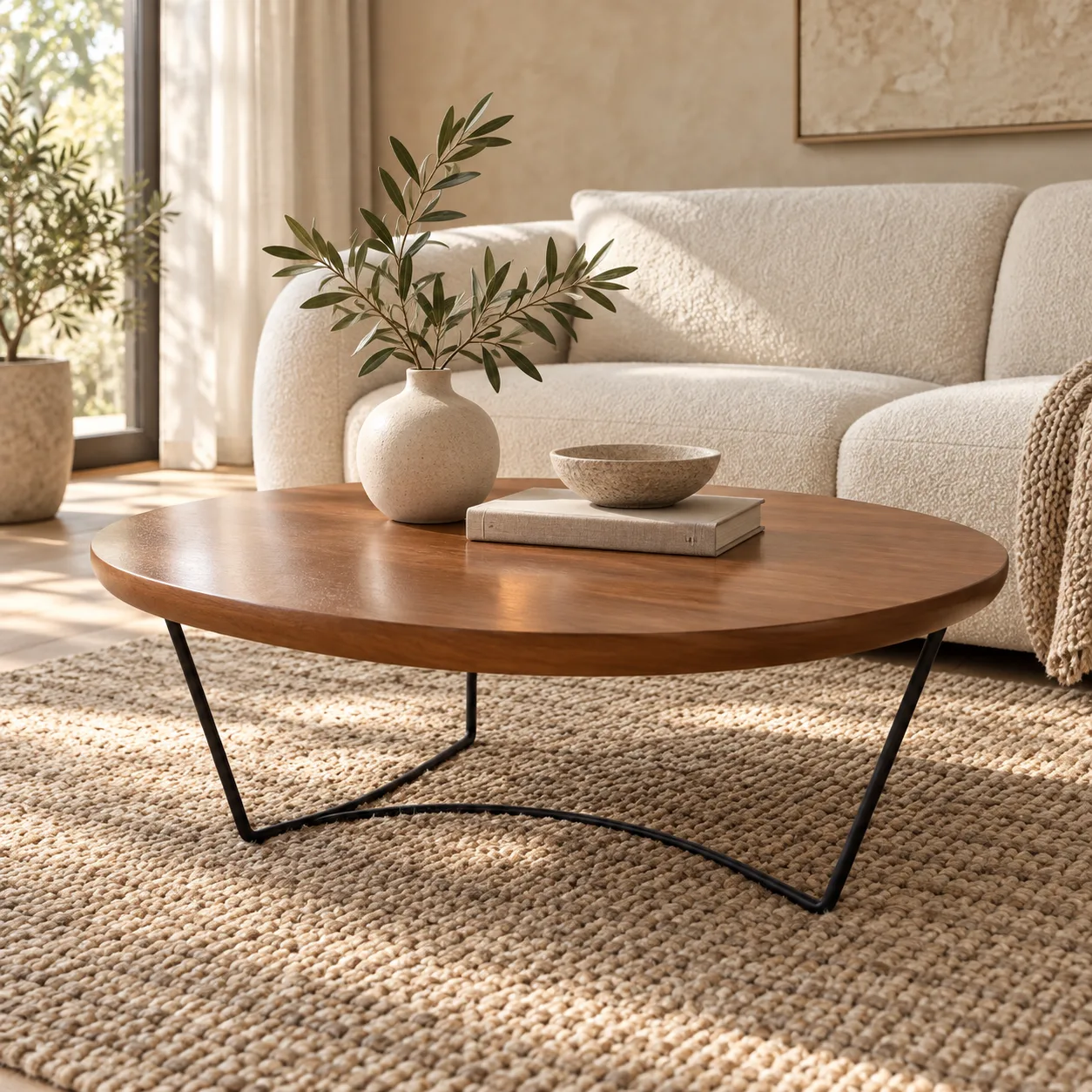 Table centrale Curva — Table centrale — en situation