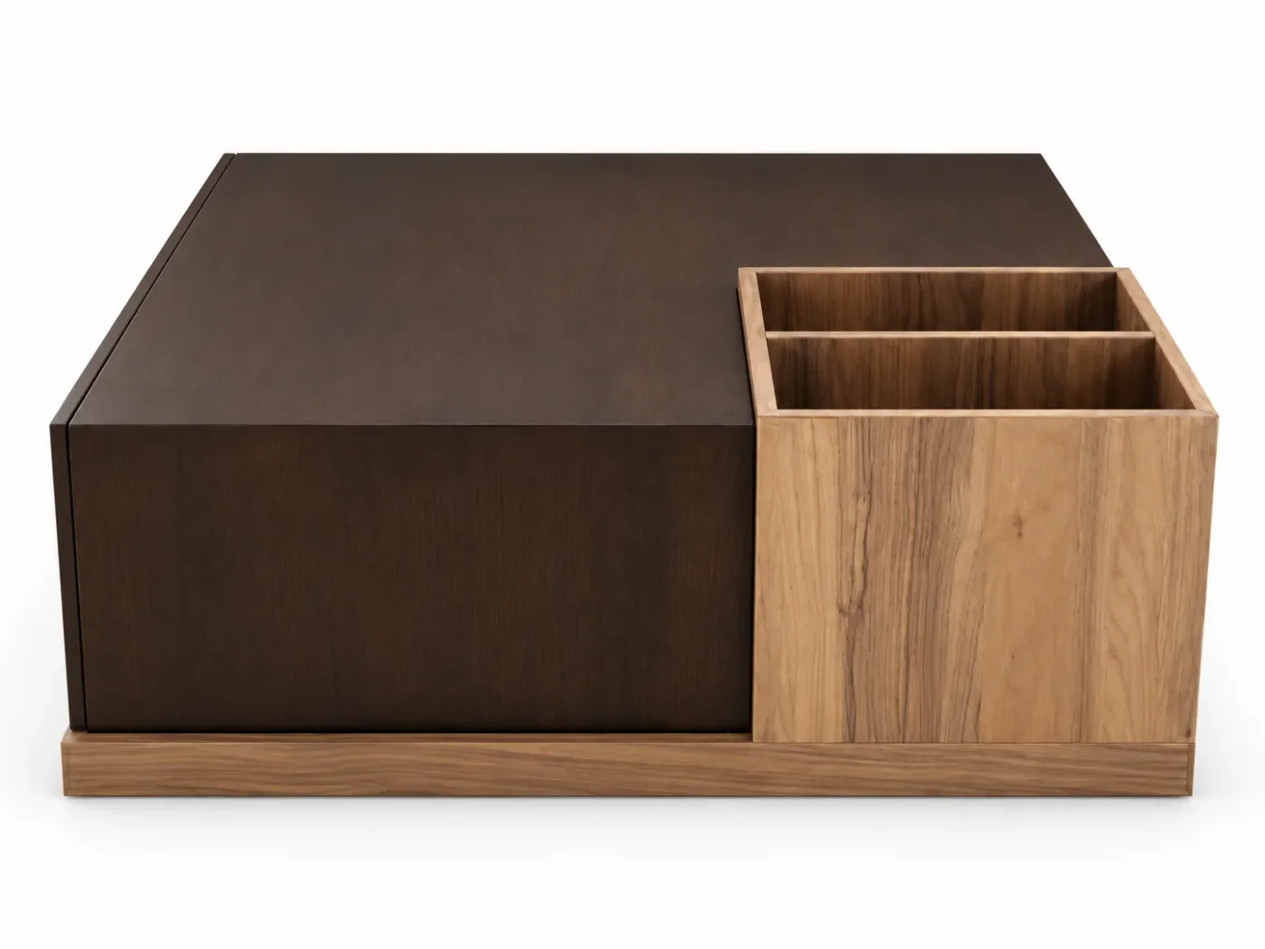 Table centrale Cubo — vue de face