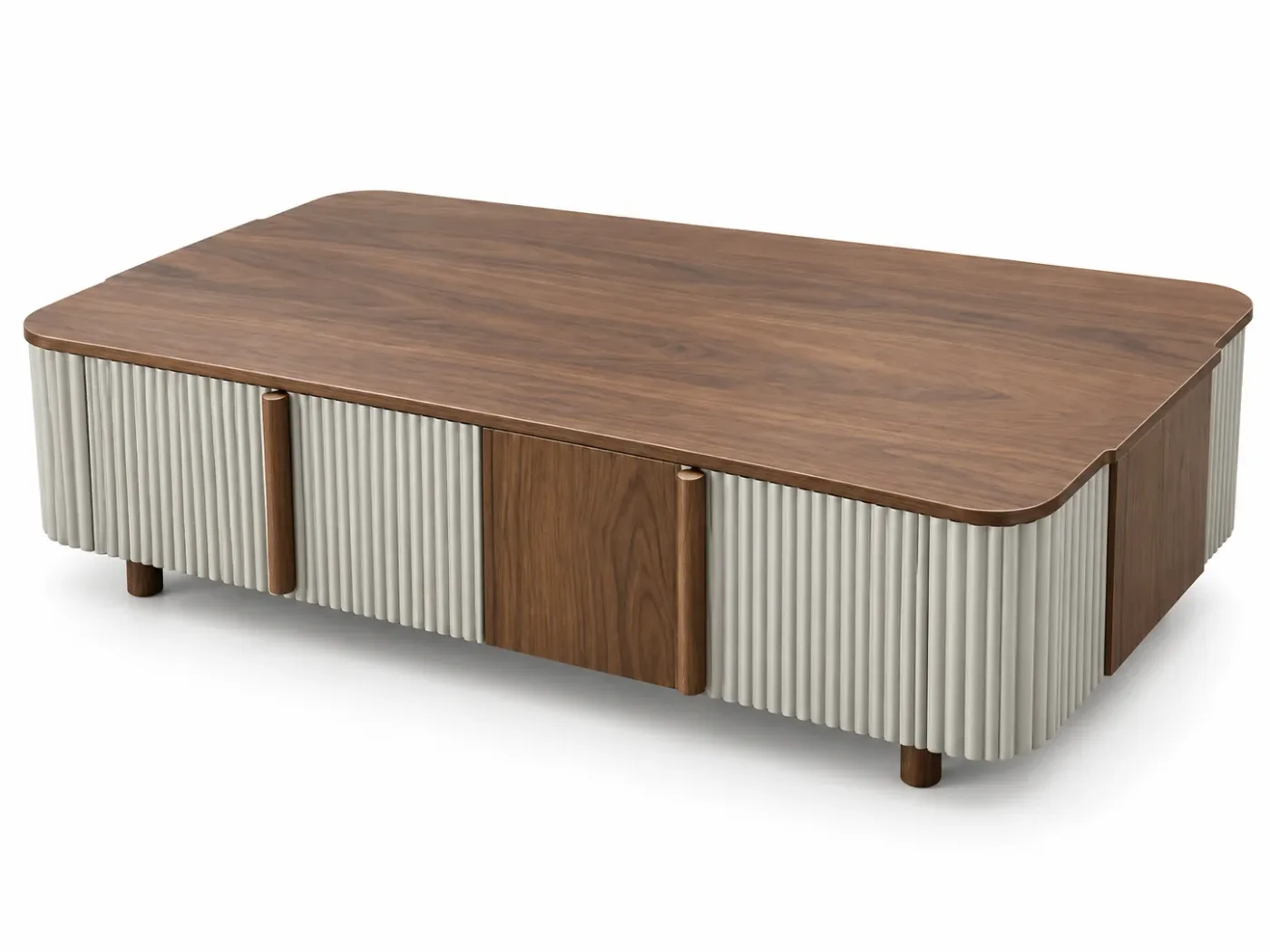 Table centrale Canale — détail