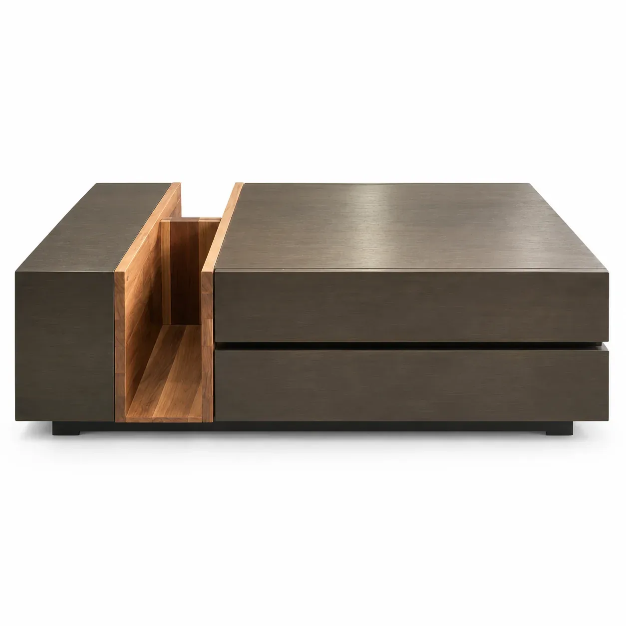 Table centrale Bronzo — vue de face