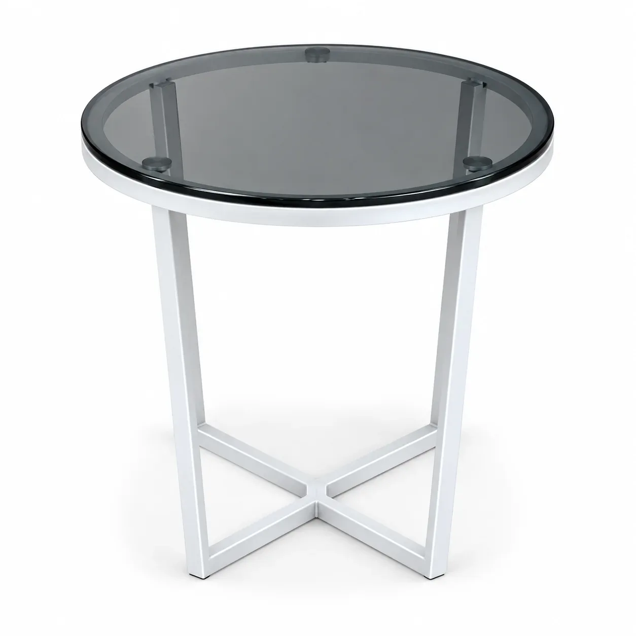 Table d’appoint Cristallo — vue de face