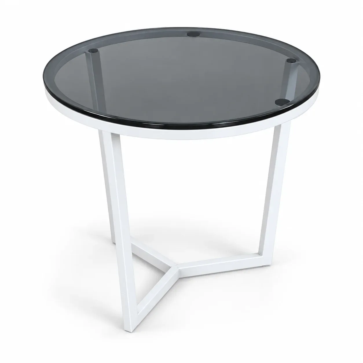 Table d’appoint Cristallo — vue trois-quarts