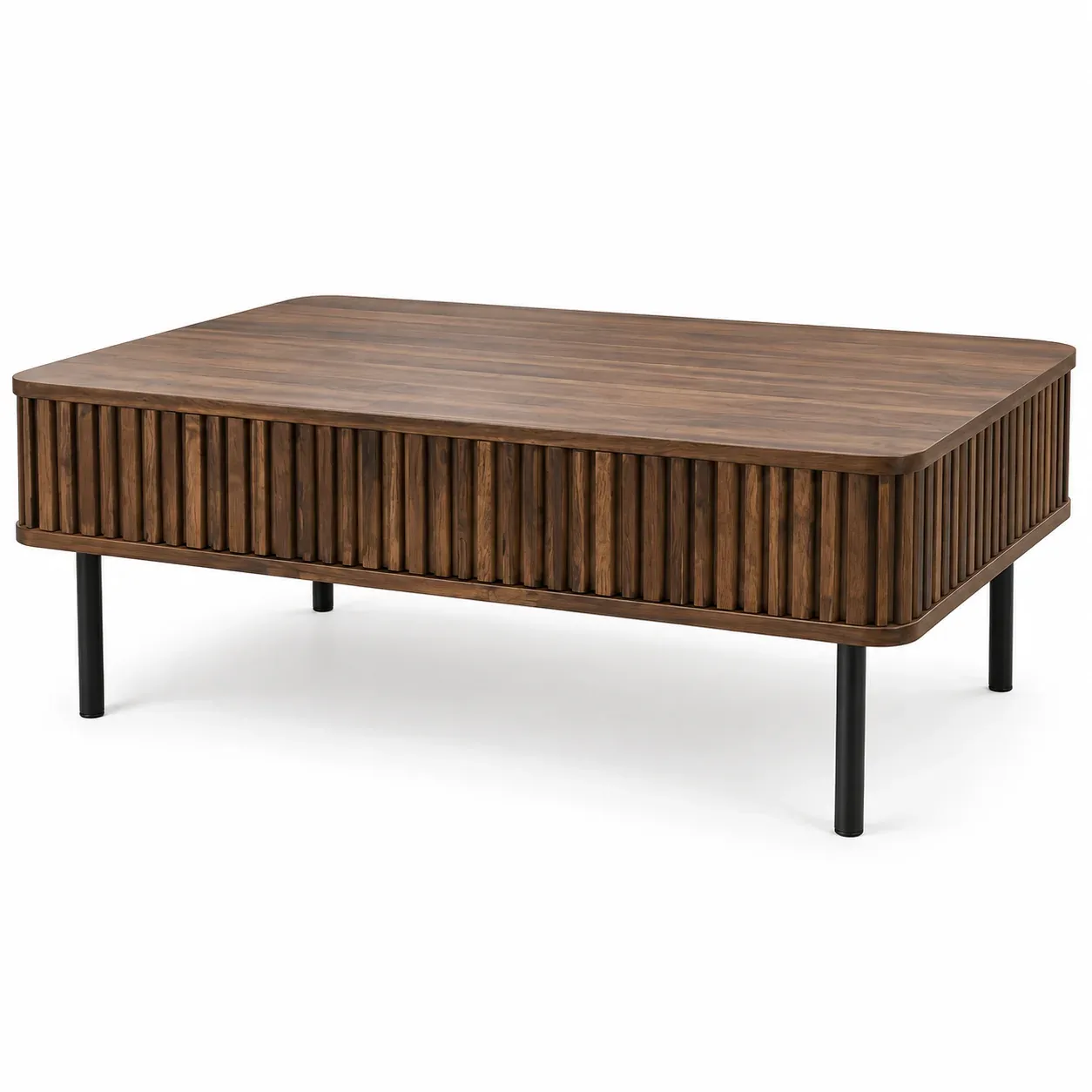 Table centrale Listello — Table centrale — vue trois-quarts