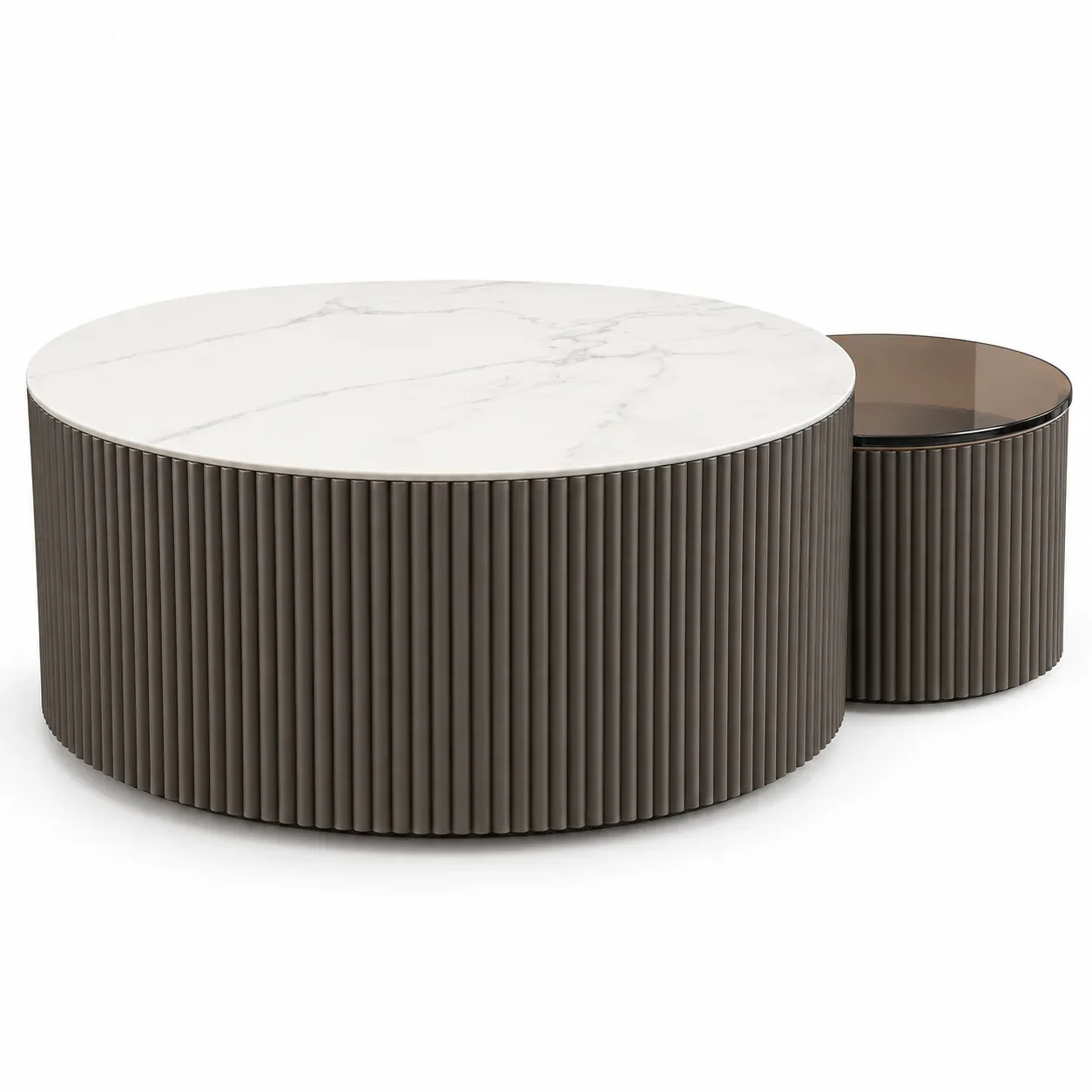 Table centrale Eclisse — vue de face