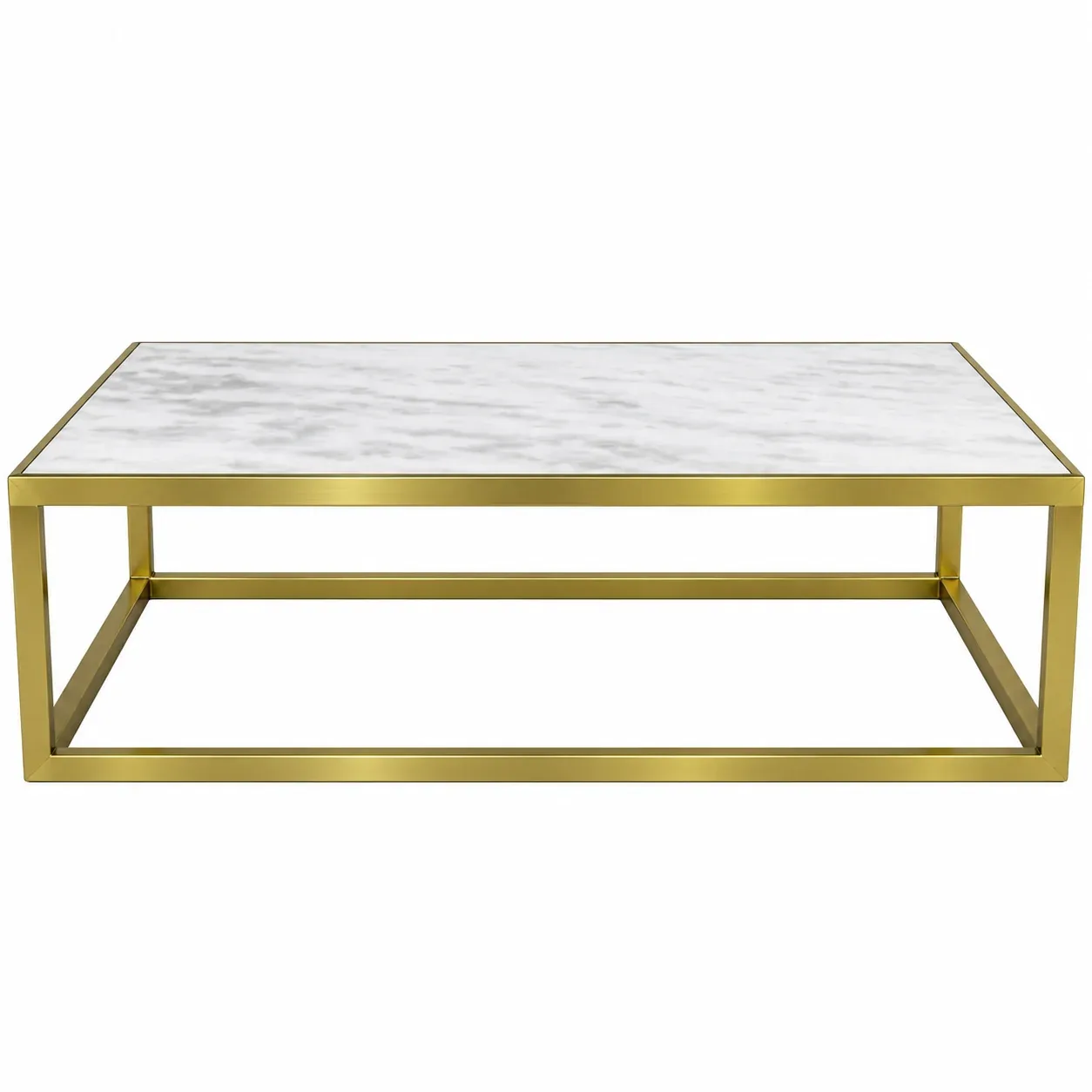Table centrale Carrara Oro — détail