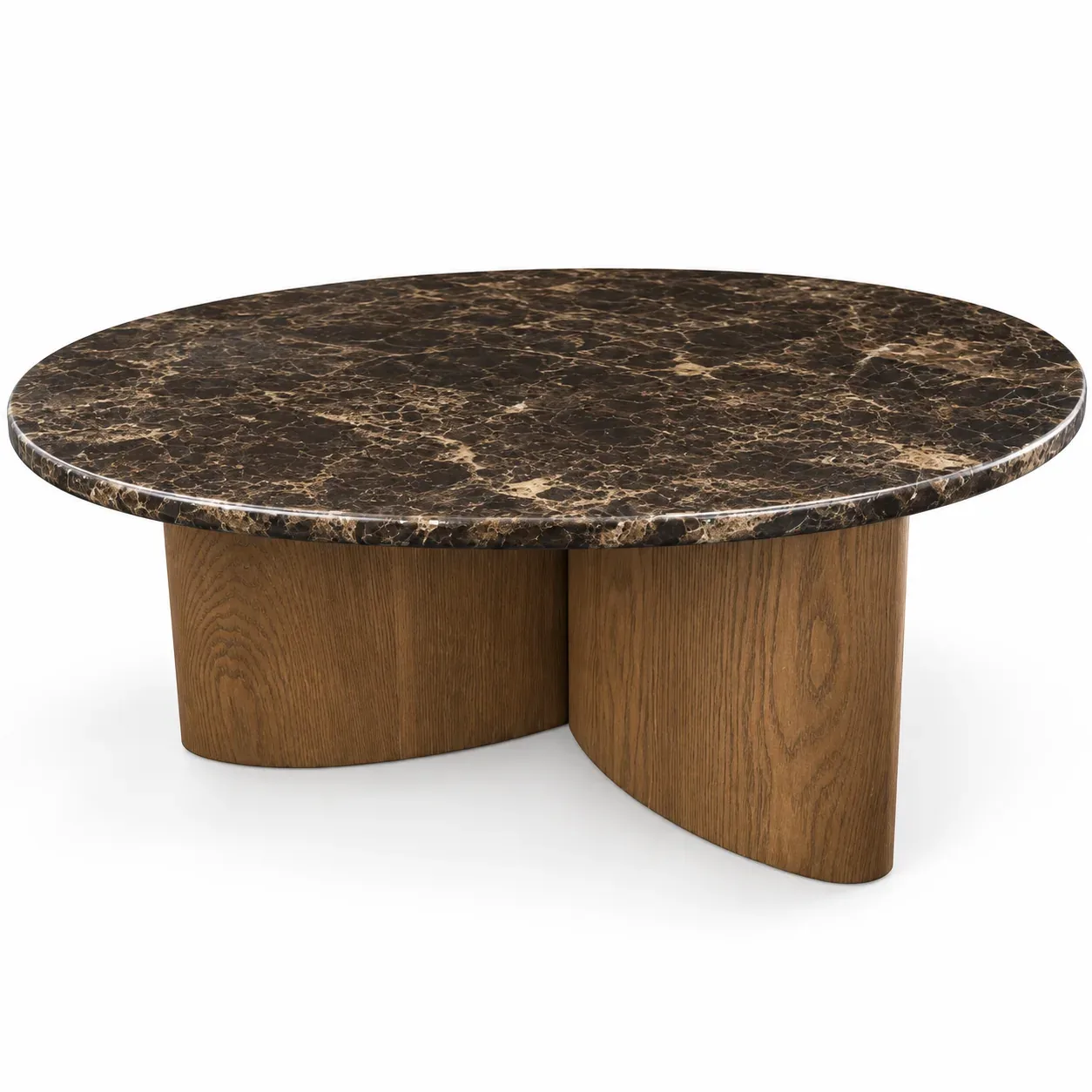 Table centrale Ovale — Table centrale — détail
