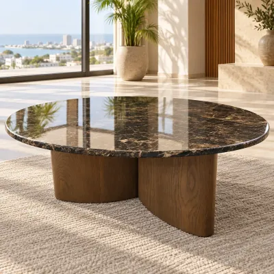 Ovale — Table centrale