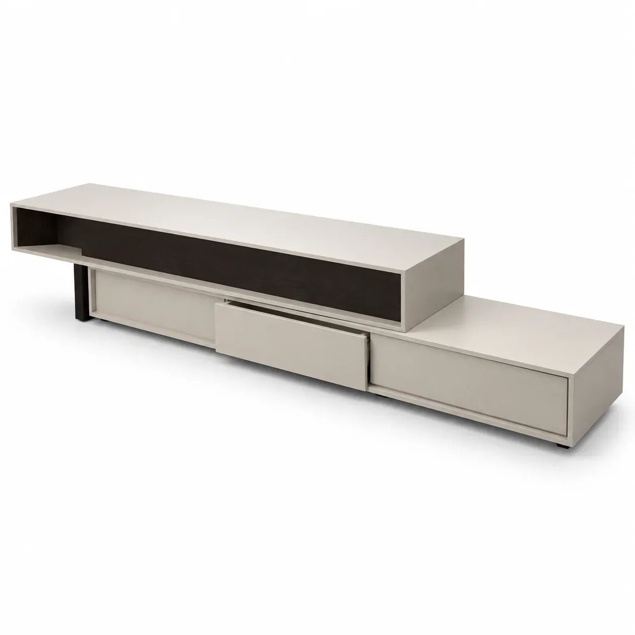 Meuble TV Linea Direzionale — vue trois-quarts