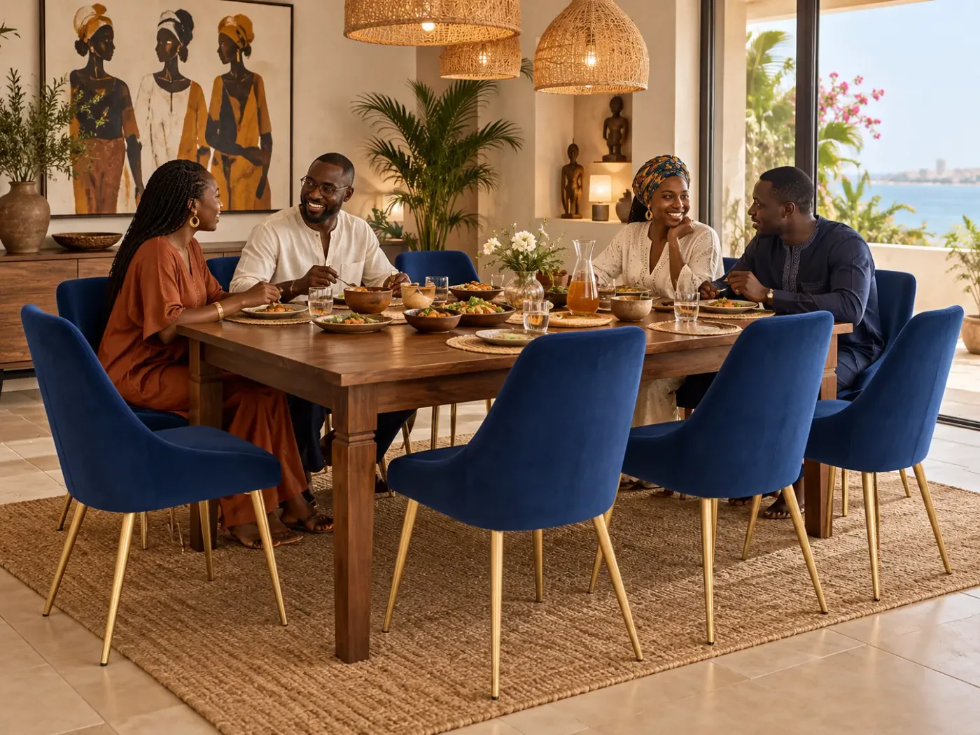 Table à manger Tavola — Salle à manger 001 — en situation