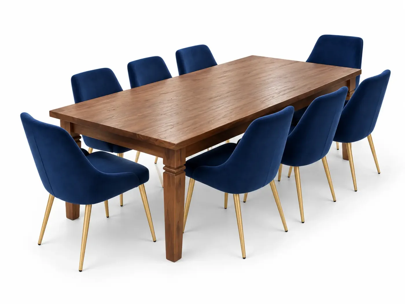 Table à manger Tavola — Salle à manger 001 — vue trois-quarts