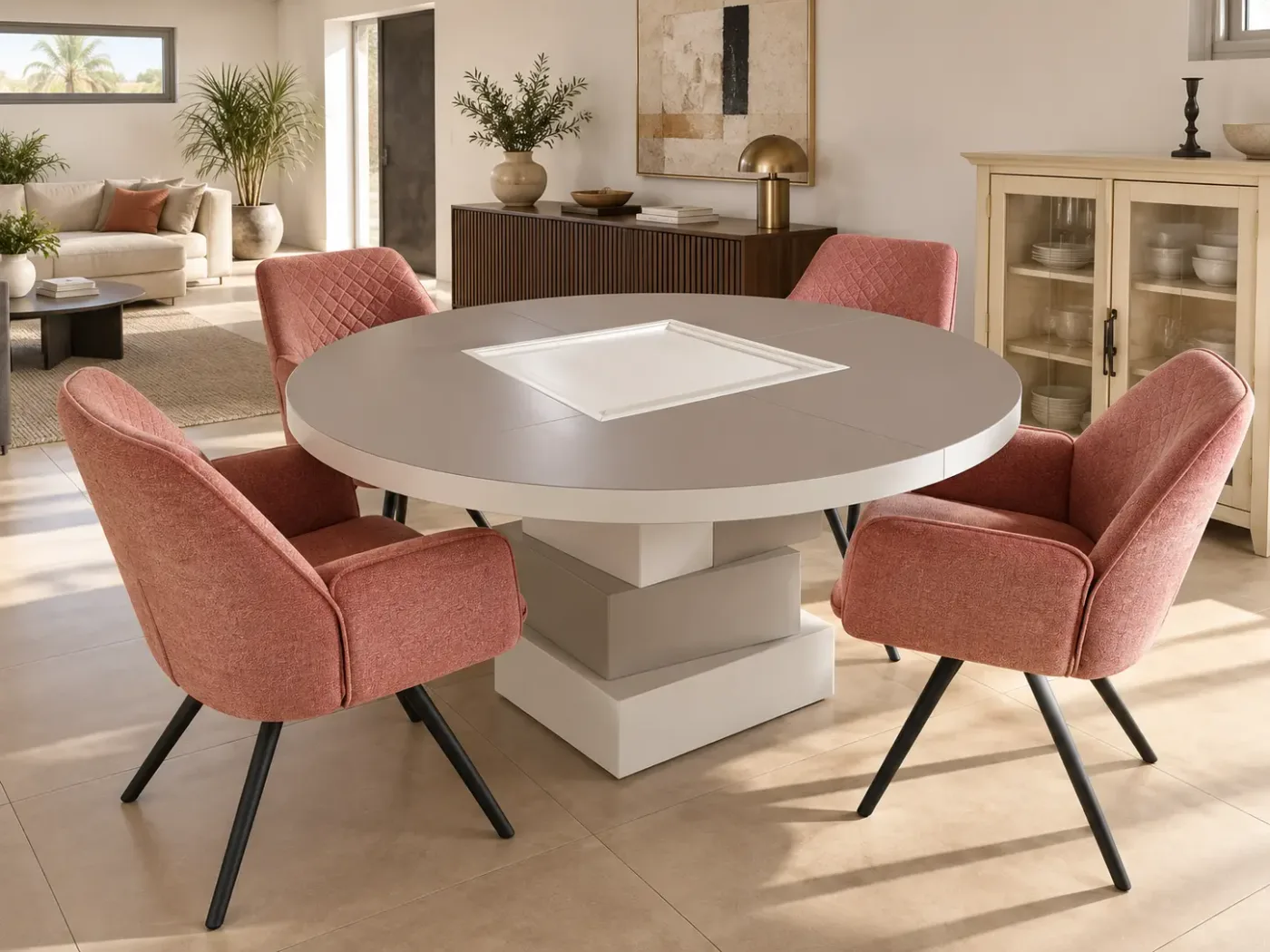 Table à manger Rosato — Salle à manger 006 — en situation