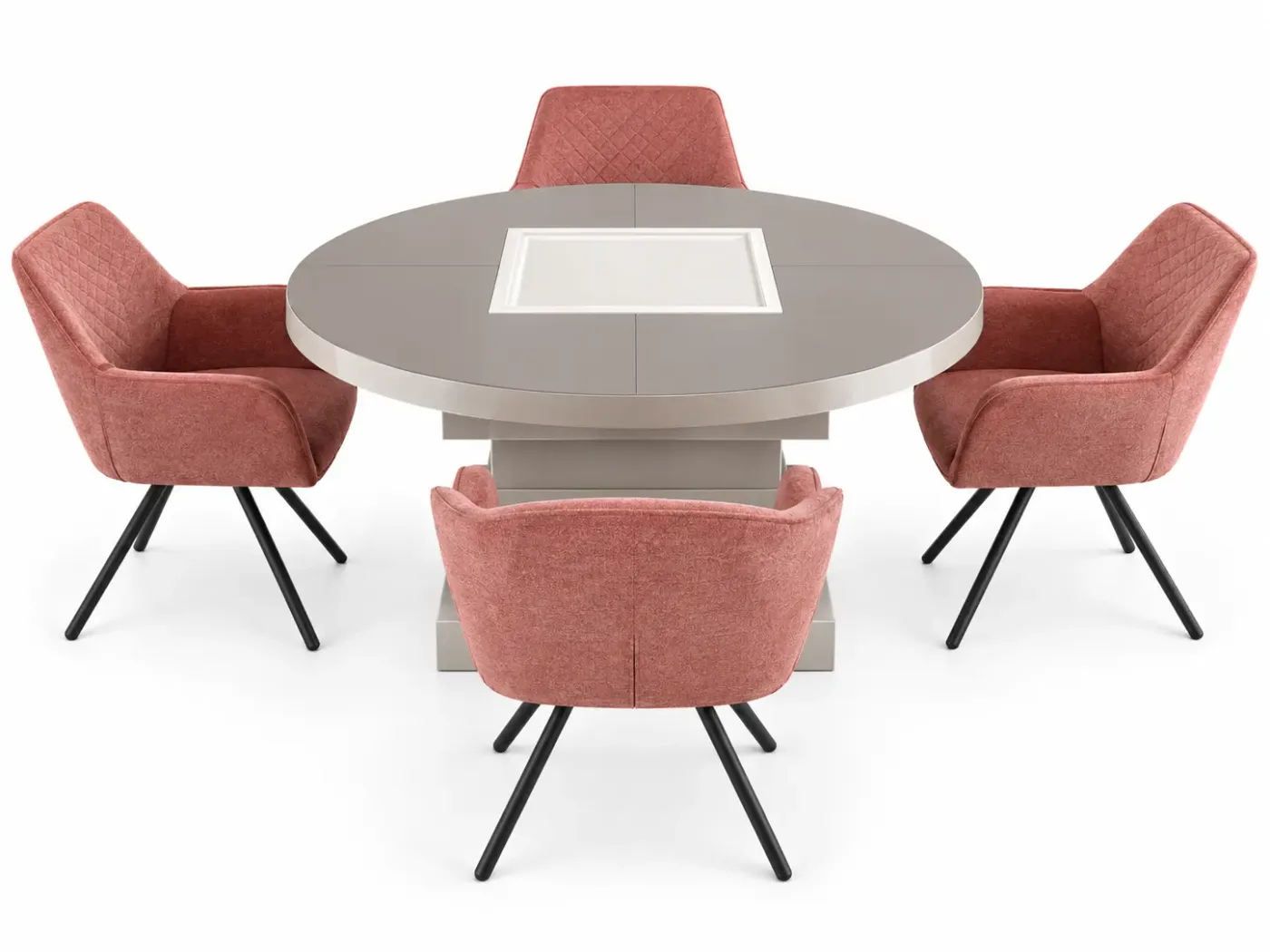 Table à manger Rosato — Salle à manger 006 — vue de face