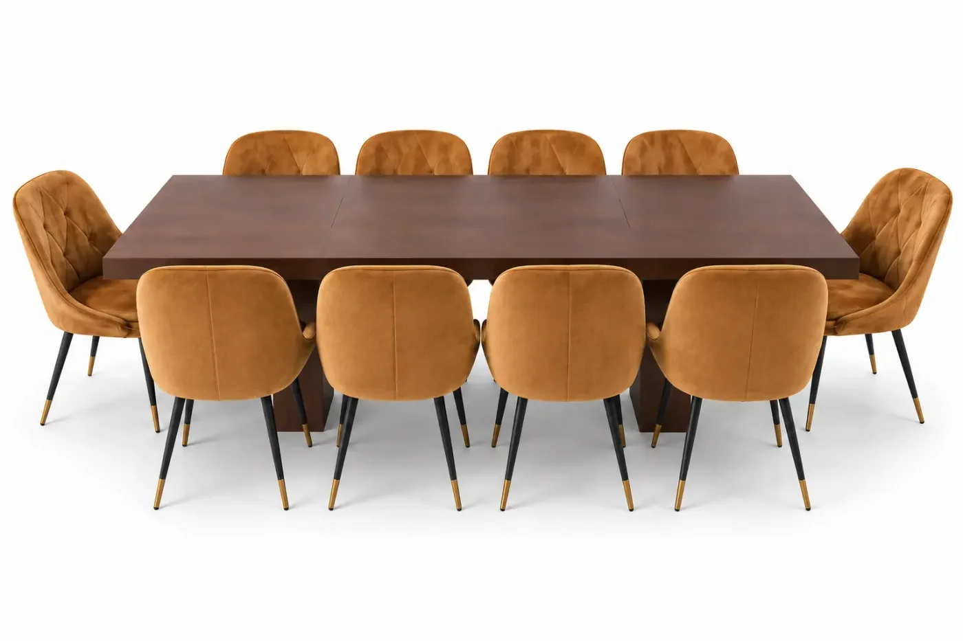 Table à manger Ocra — vue de face