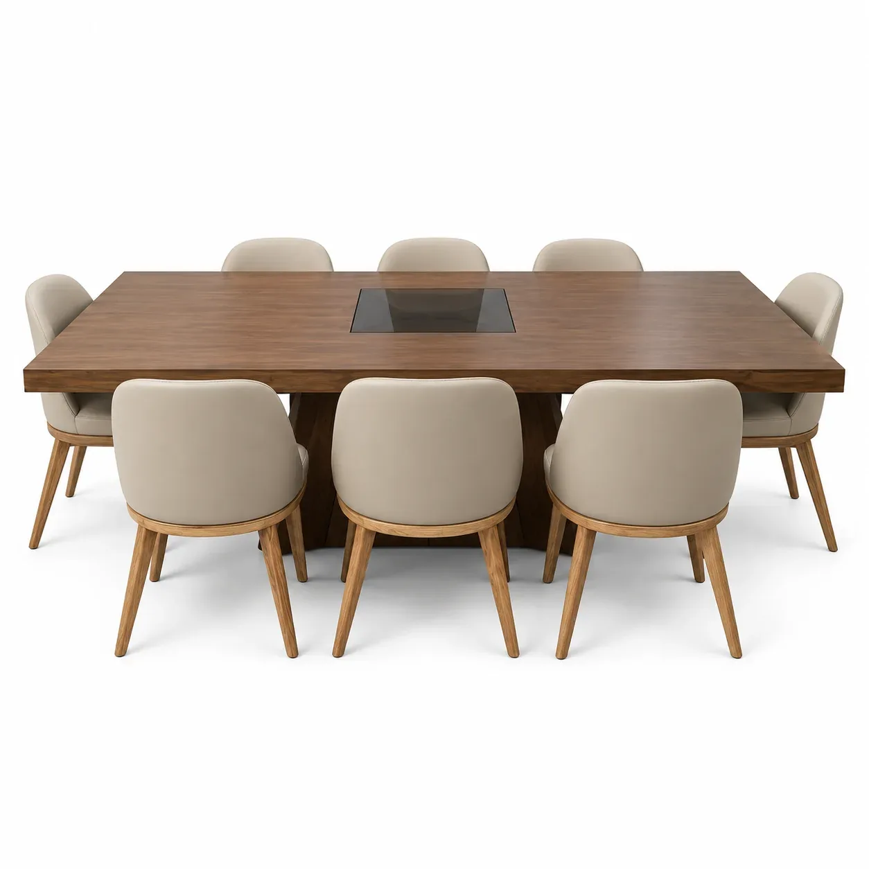 Table à manger Mirador — vue de face
