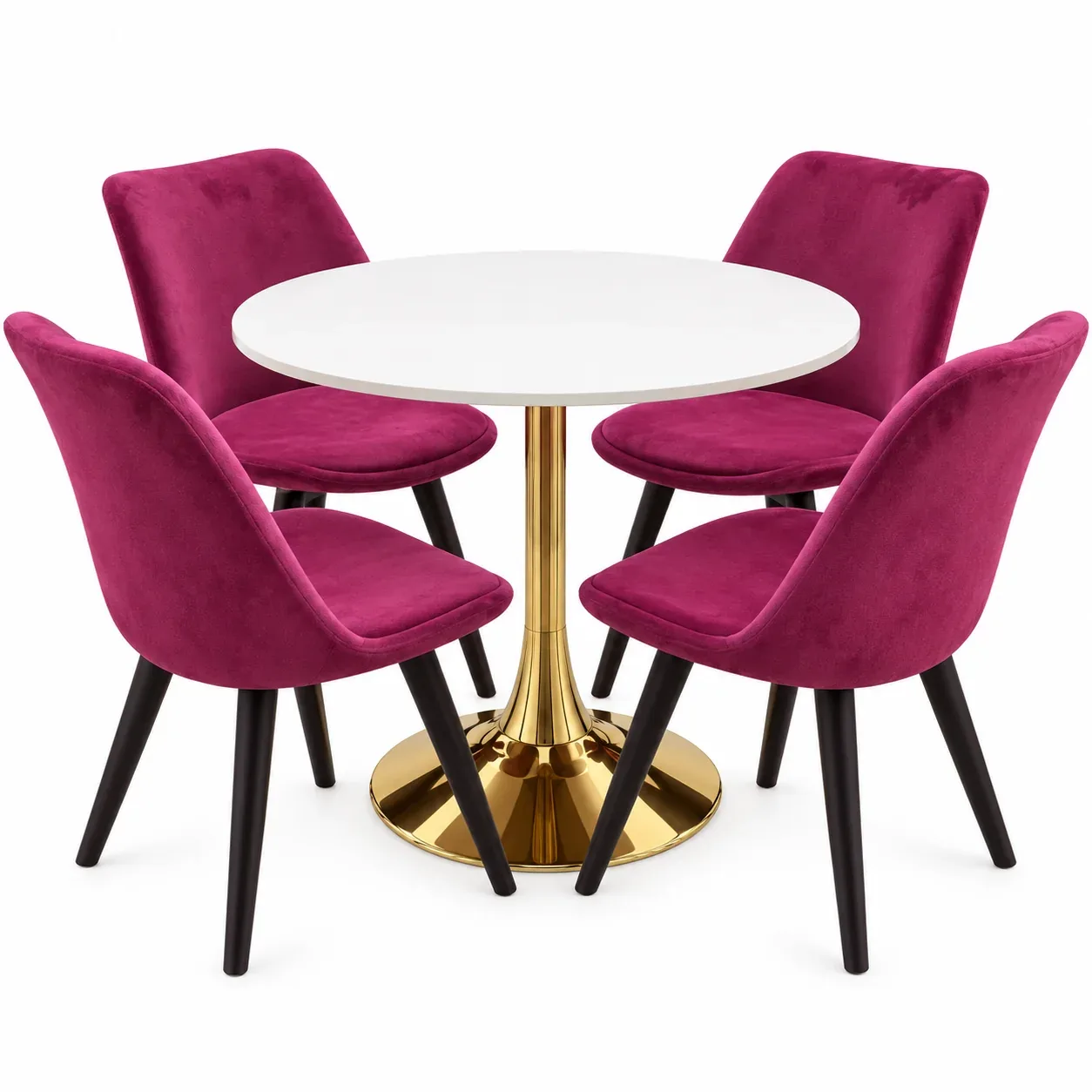 Table à manger Magenta — vue de face