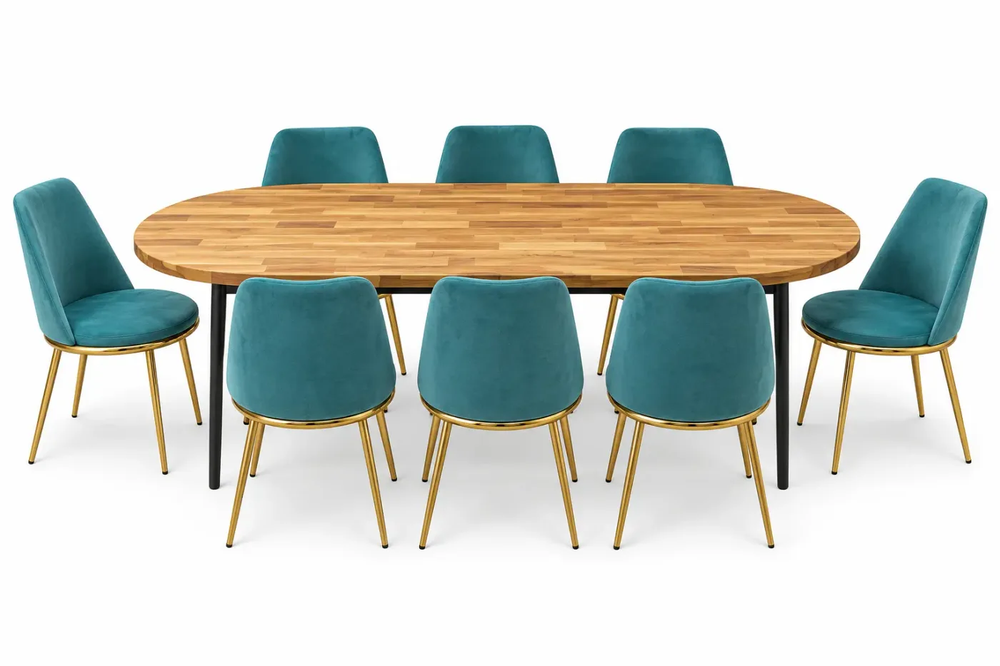 Table à manger Laguna — vue de face
