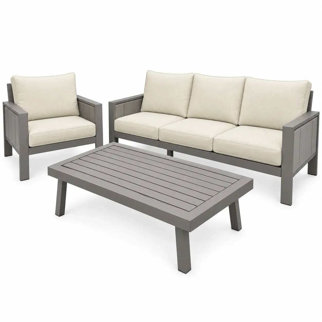 Mobilier extérieur Listello Grigio — détail