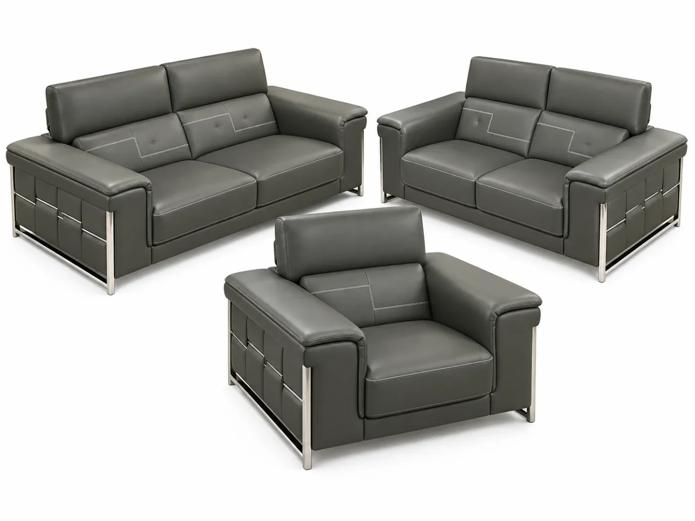 Salon Linea — Canapé — vue trois-quarts