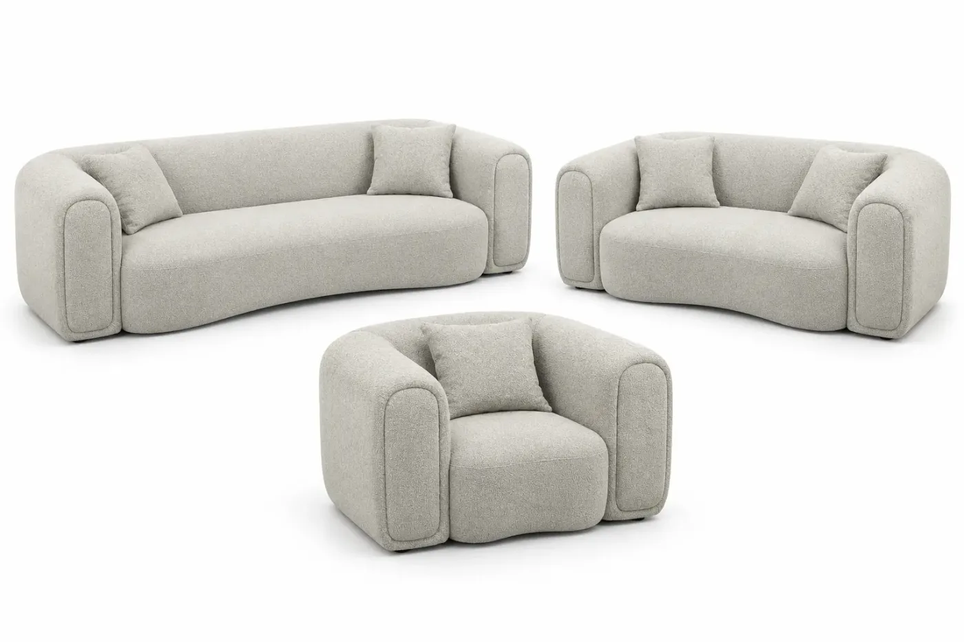 Salon Abbraccio — vue trois-quarts