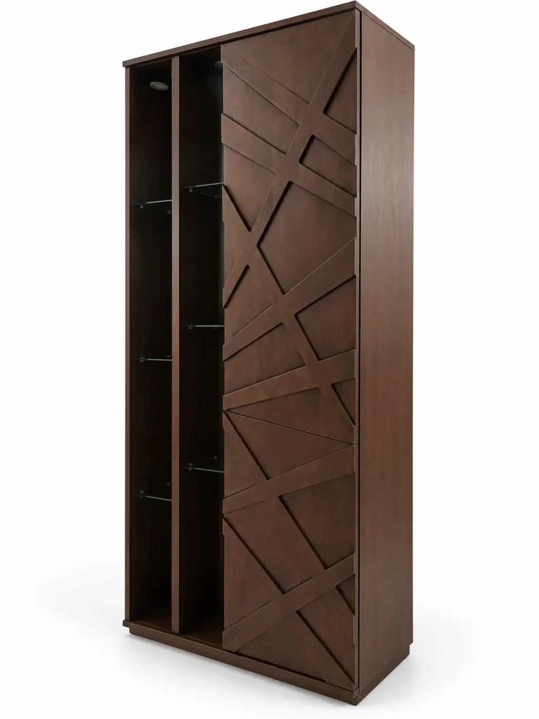Meuble de rangement Traccia — vue trois-quarts