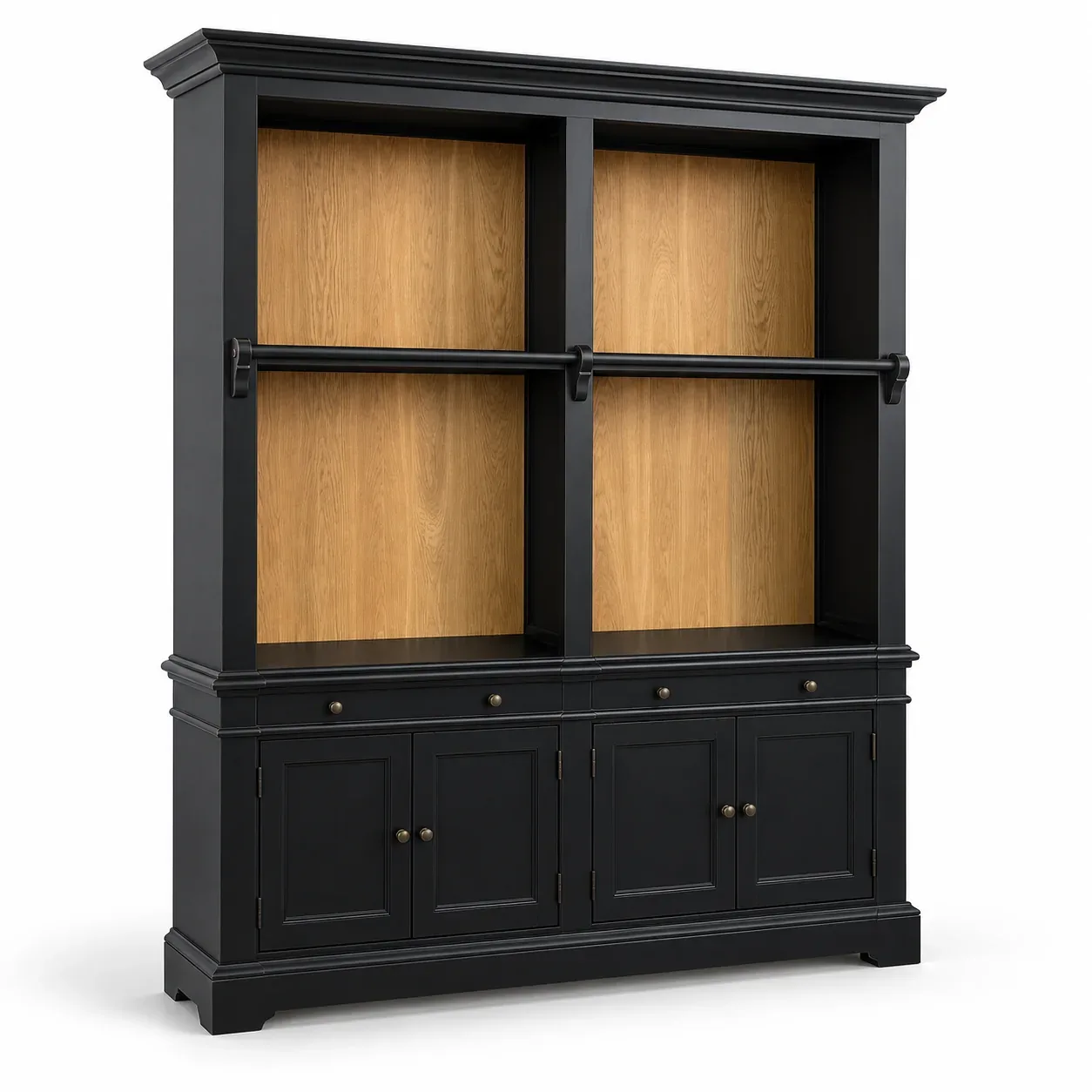 Meuble de rangement Biblioteca — vue trois-quarts