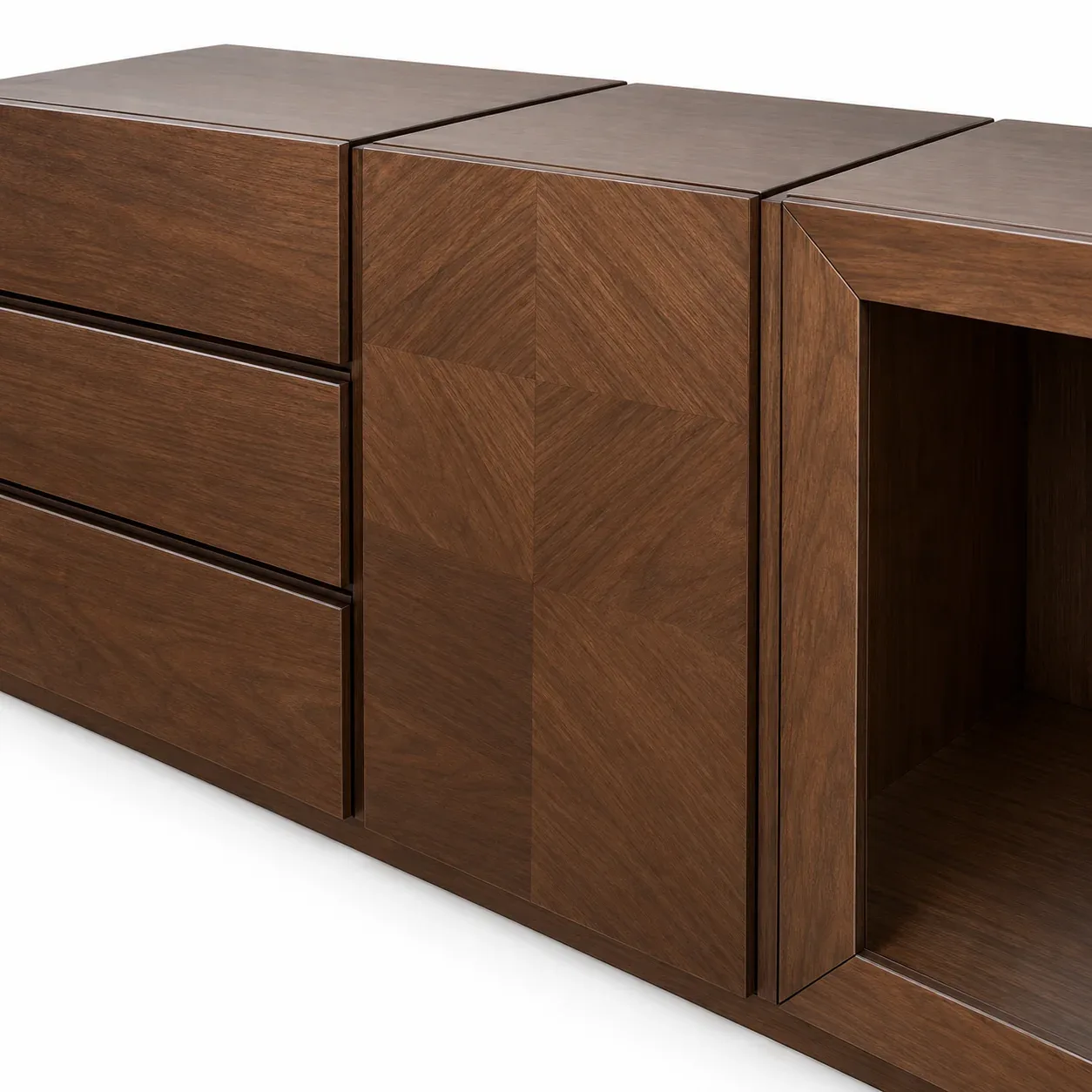Meuble de rangement Credenza — détail