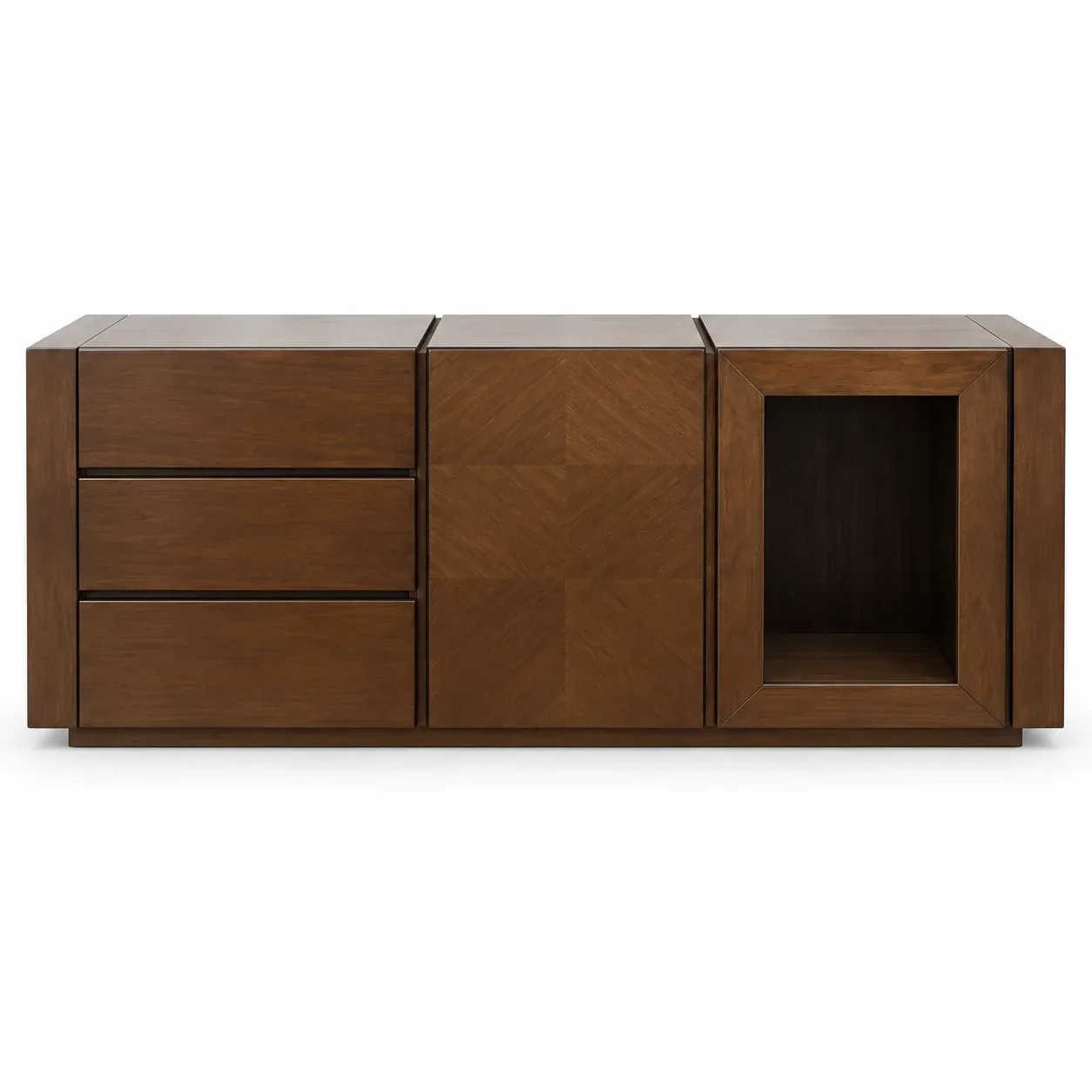 Meuble de rangement Credenza — vue de face