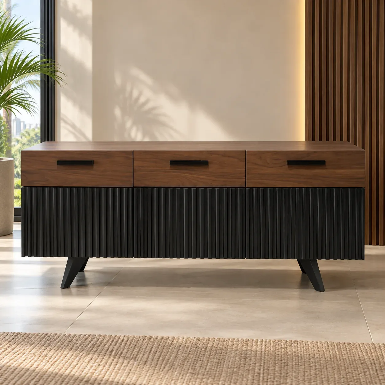 Meuble de rangement Binario — en situation