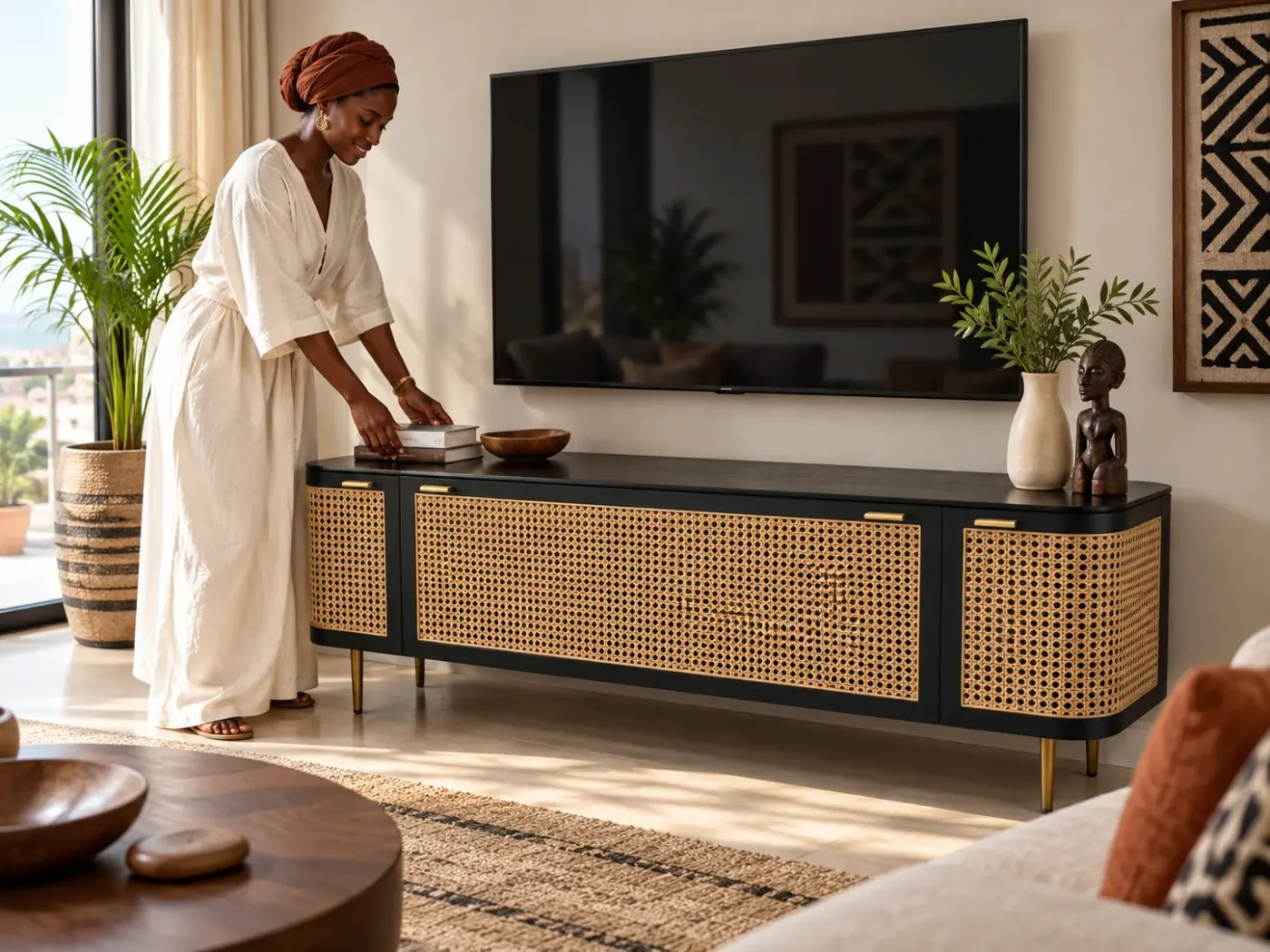 Meuble TV Noma — en situation