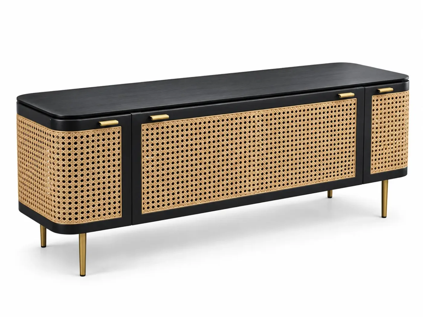 Meuble TV Noma — vue trois-quarts