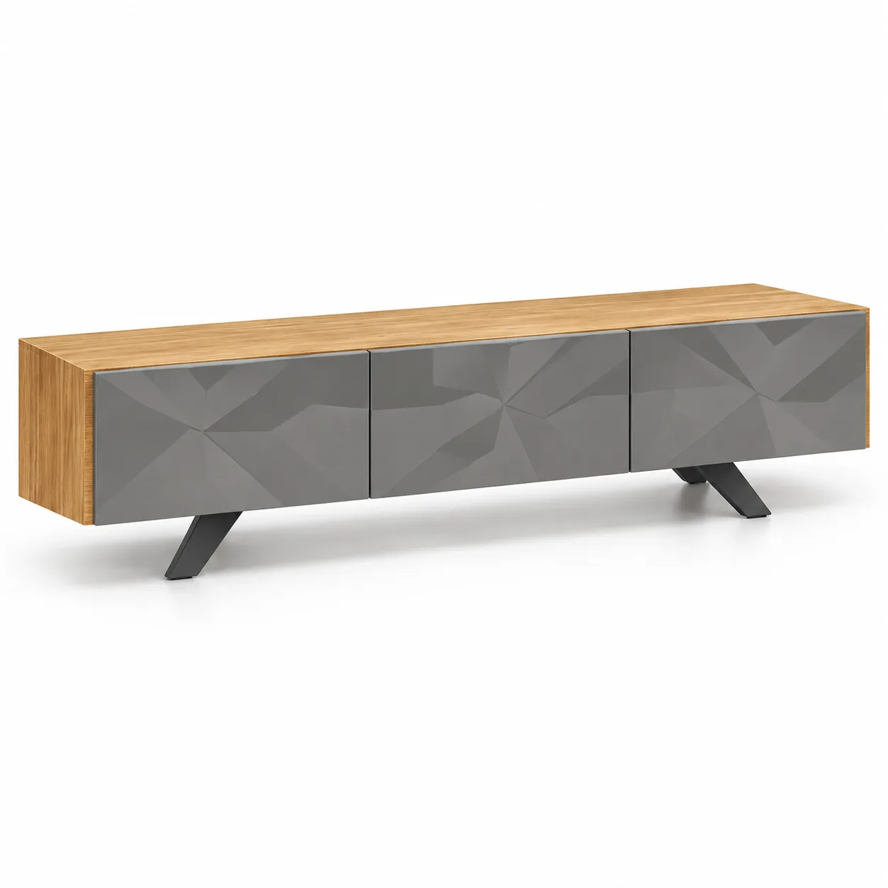 Meuble TV Prisma — Meuble TV — vue trois-quarts
