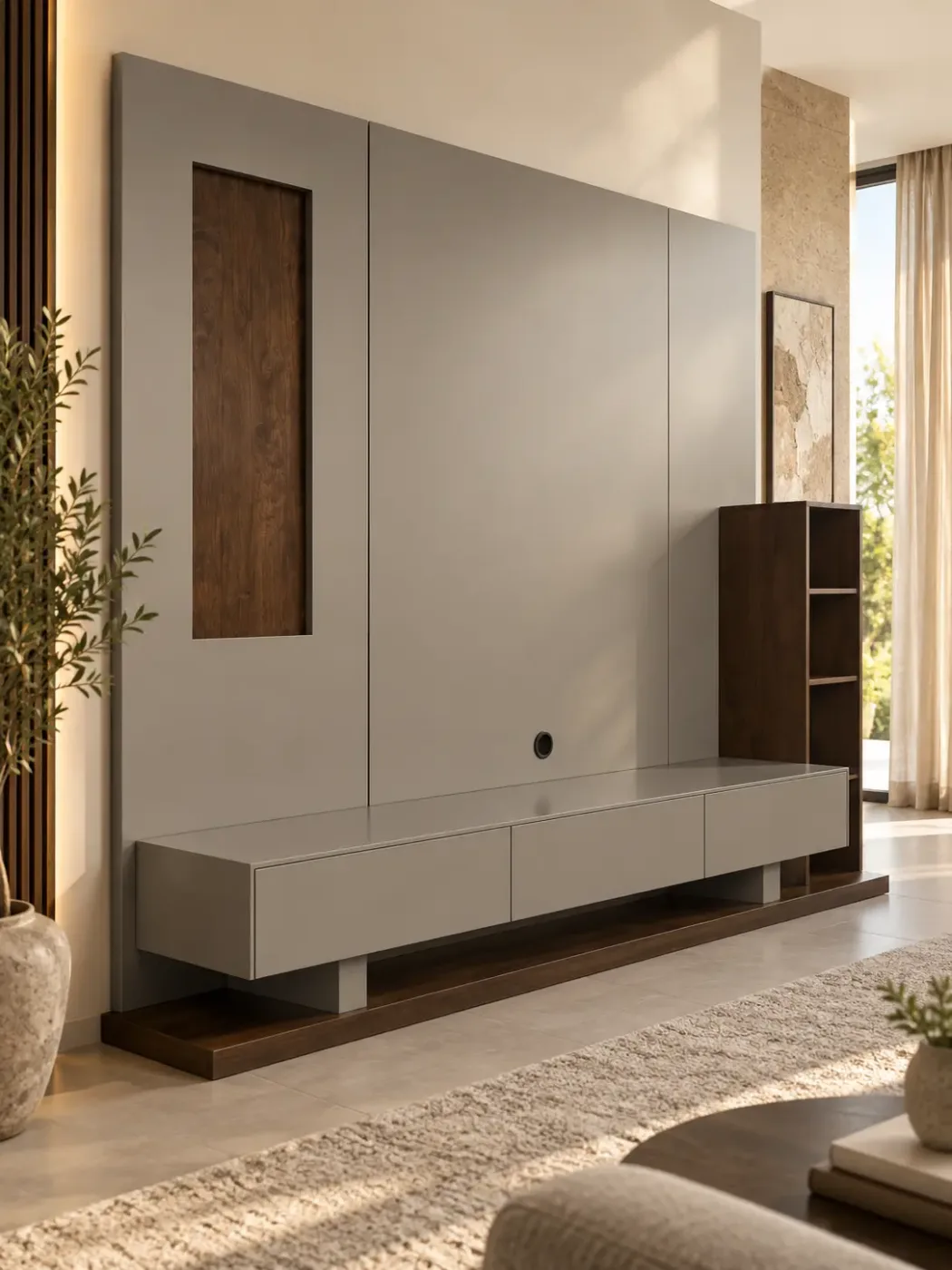 Meuble TV Portico — en situation