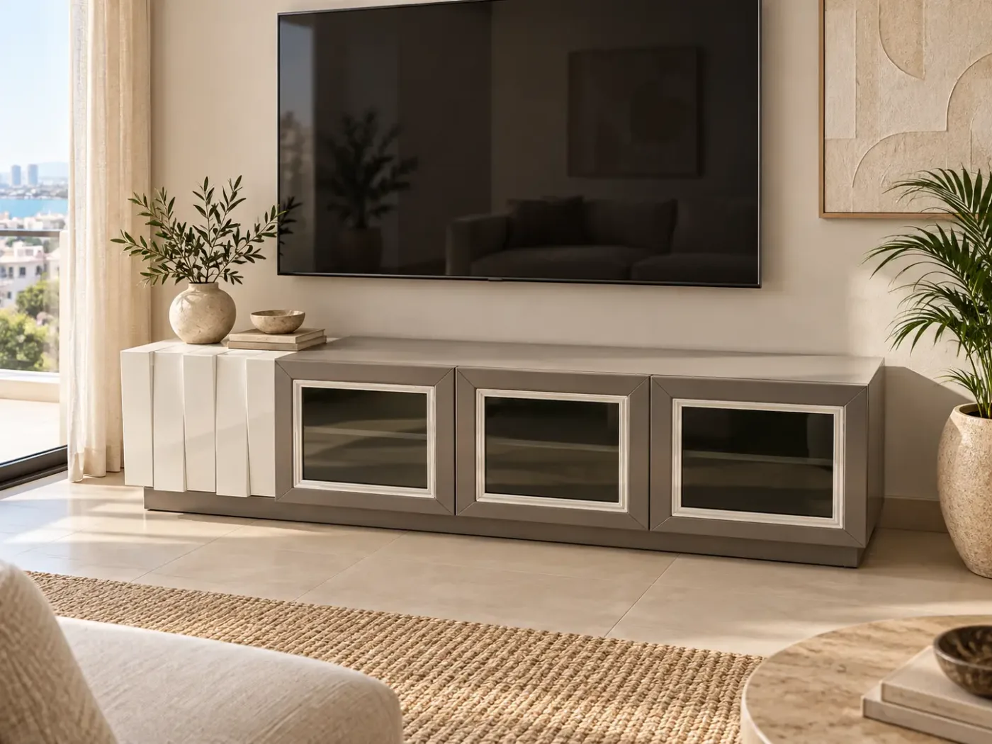 Meuble TV Cornice — Meuble TV — en situation